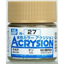 Junshi Junshi Junshi GSI new water-based paint semi-gloss wood deck color (10ml) N27 N-27