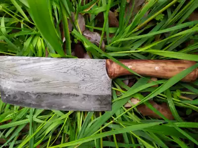 Damascus steel knife steelmaking pattern steel kitchen knife high-end kitchen knife custom sharp knife Chinese slicing knife