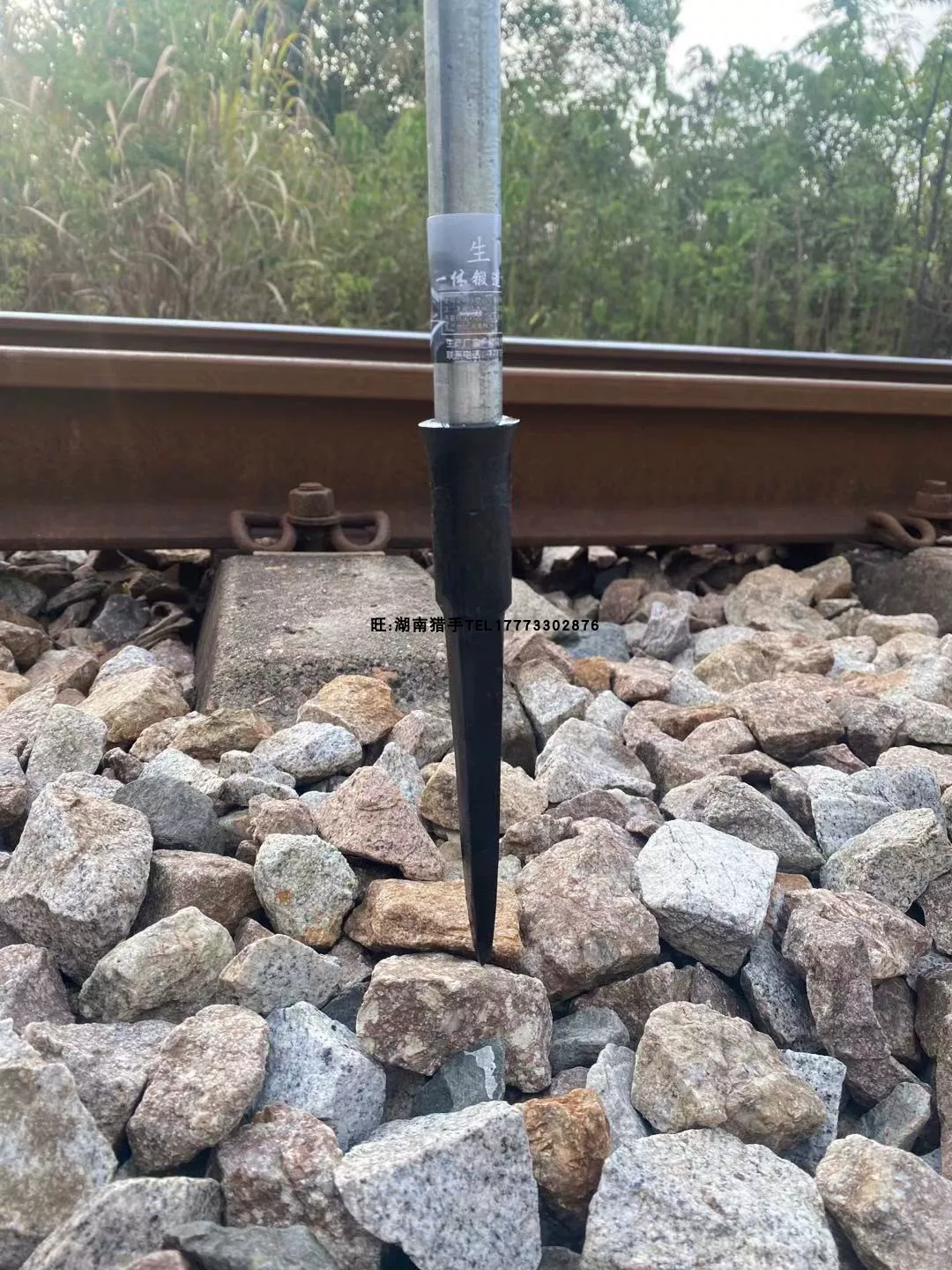 [登山杖杖头杖尖一体高碳钢高硬锻打徒步越野爬山防身探险户外驴友]