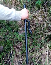 Ten-hand one-piece forging ten-hand iron fork martial arts Japanese ten-hand iron ruler karate short fork martial arts knife killer