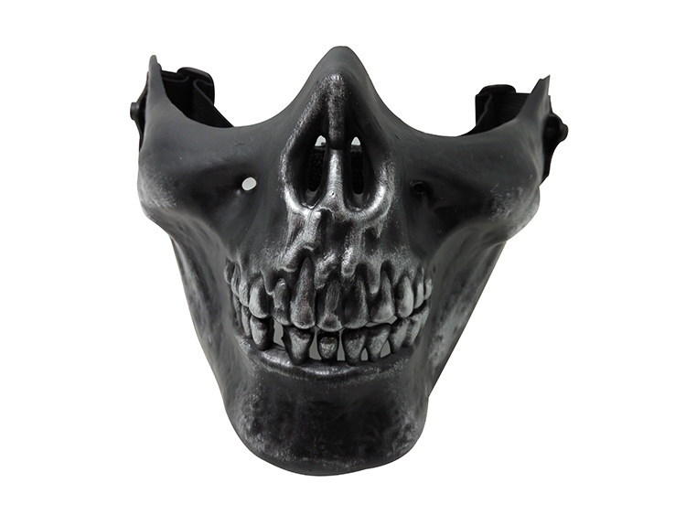 Outdoor m03 Skull mask with half faces to protect terror and realistic terror and terrifying Halloween mask