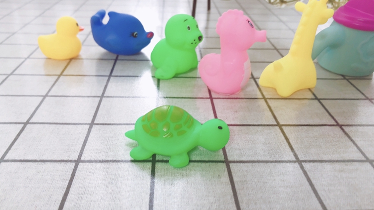 7 mảnh phù hợp với, vật nuôi tắm, đồ chơi silicone, con chó, mèo, tắm, tắm, kèm theo tiếng kêu bắn tung tóe đồ chơi cho chó