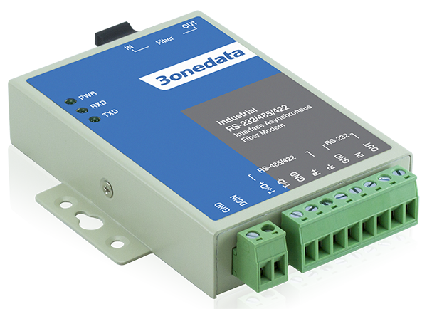 Three-wan MODEL277-M serial port RS232 485422 turn multimode fiber MODEL optical transmitter and receiver 3onedata