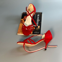 Hand-customized Italian Lamb Qiongpi Argentinian Tango Latin Salsa Social Dance Shoes New Style