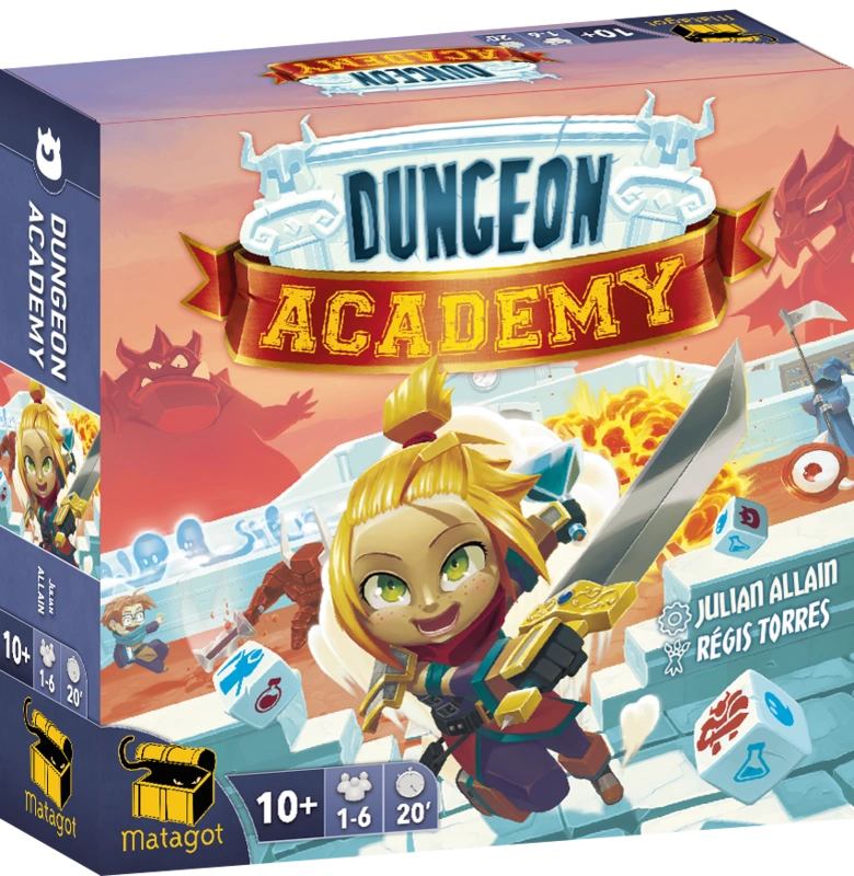 Bảng trò chơi chính hãng Tulong Academy Dungeon Academy chiến lược bàn trò chơi thẻ phiên bản Trung Quốc - Trò chơi trên bàn