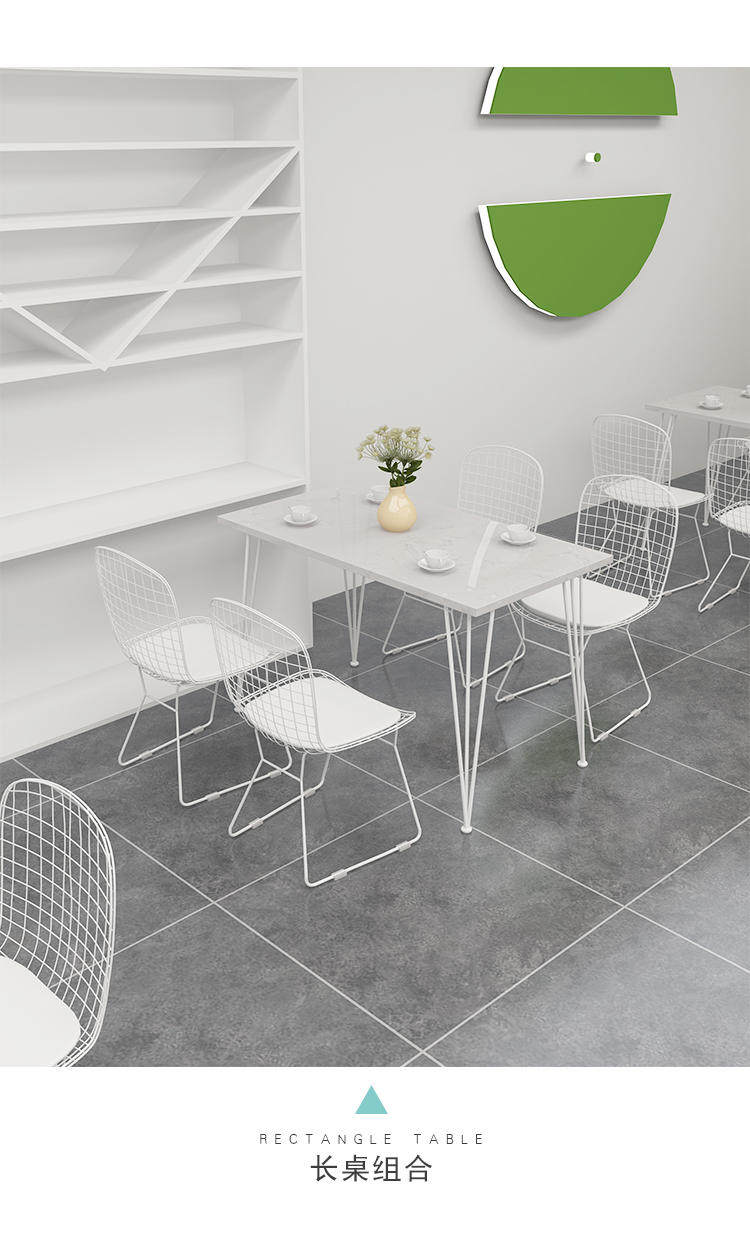 Барная стойка Скандинавский бар столы и стулья сочетание чай магазин кафе сети красный мрамор минималистский обеденный десерт, магазин, ресторан Hunan homes