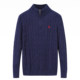 ເສື້ອຢືດເສື້ອໂປໂລ Polo pullover ດູໃບໄມ້ລົ່ນຂອງຜູ້ຊາຍ Paul ເຄິ່ງຄວາມສູງຂອງຊາວອາເມລິກາ