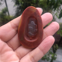 Natural Jade Yellow Dragon Jade A goods Gold package silver Buddha pendant fashion women neck jewelry Jade elegant gift