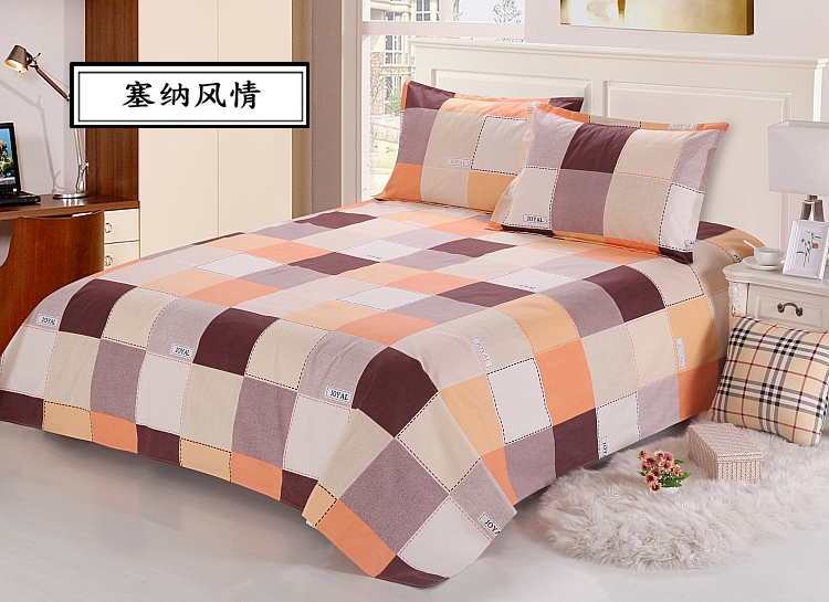 Bông cũ thô vải tấm mảnh duy nhất đôi 1.5 1.8 2 mét bông đơn dày sinh viên duy nhất 1.2 m giường tấm ra trải nệm