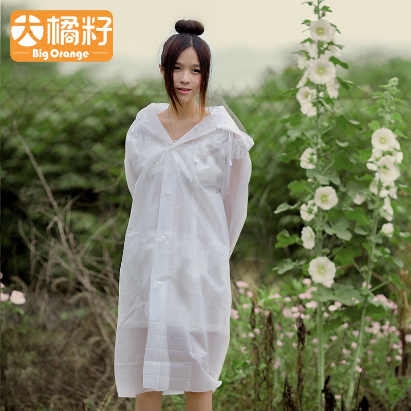 Rainjacket small battery car lady long full body fashion electric car women's adult cycling coat running sweater tide