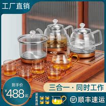 Tea Prince Kettle Automatic Bottom On Water Glass Household Pumping Water Tea Stove Tea Cooker Set Tea Table Embedded