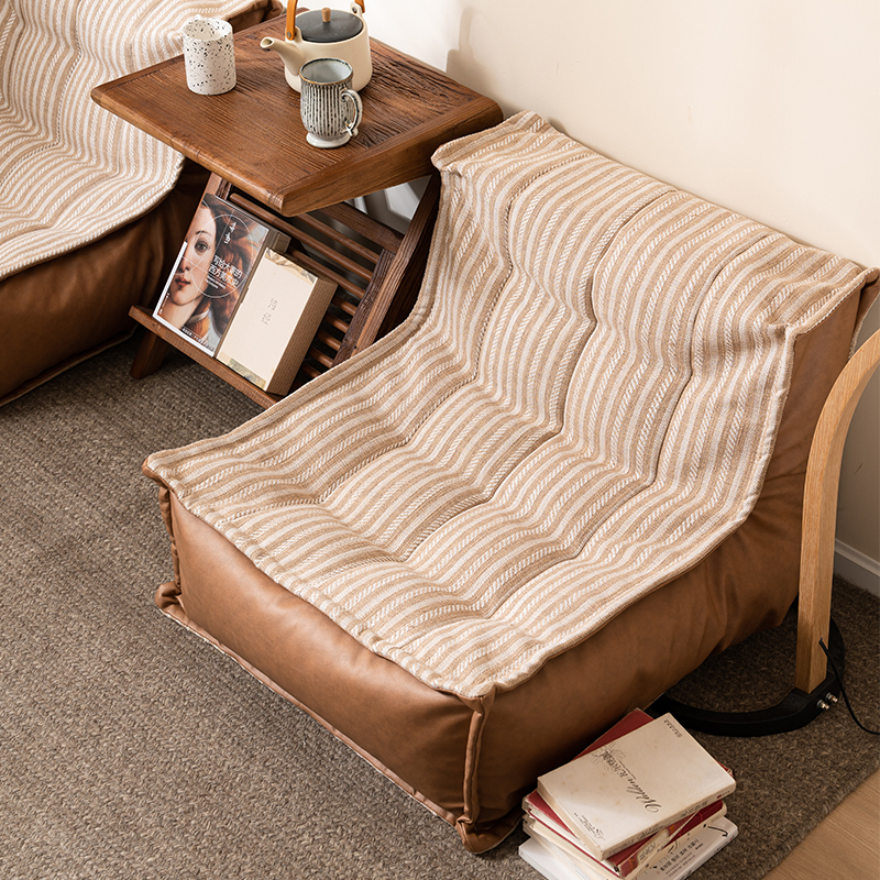 Lazy Sofa That Can Recline and Sleep, Mini Sofa for Bedroom, Balcony Futon, Backrest Chair, Caterpillar Sofa with Backrest Cushion Lazy Sofa That Can Recline and Sleep, Mini Sofa for Bedroom, Balcony Futon, Backrest Chair, Caterpillar Sofa with Backrest Cushion