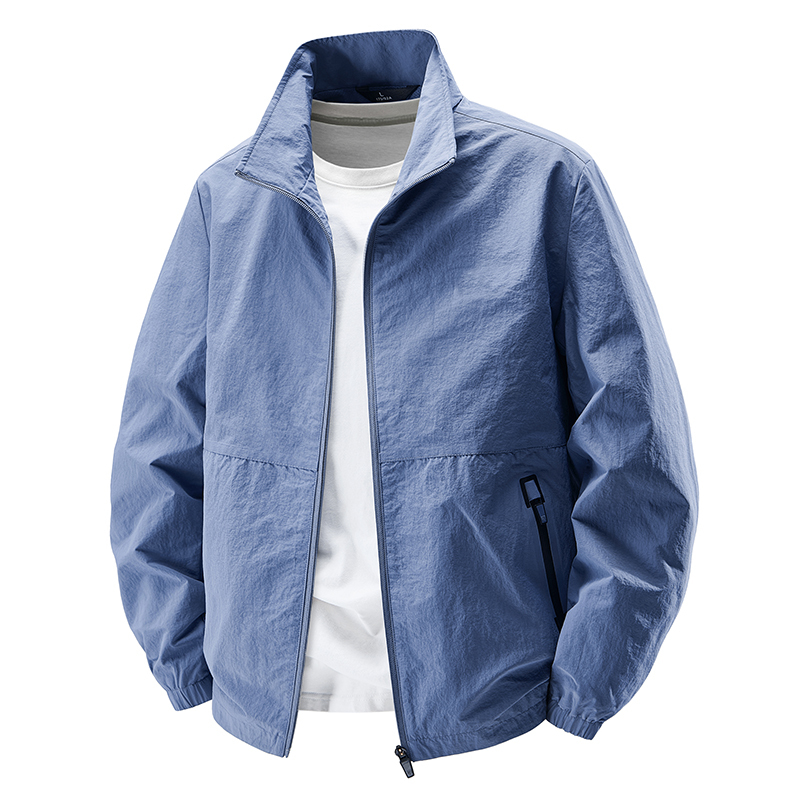 New Men's Spring and Autumn Outdoor Jacket, Casual Jacket, Men's Sports Top, Stand Collar, Quick-Drying, Thin Men's Clothing New Men's Spring and Autumn Outdoor Jacket, Casual Jacket, Men's Sports Top, Stand Collar, Quick-Drying, Thin Men's Clothing