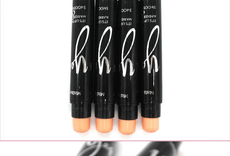 Bi-a chị Thái Lan xác thực có sương mù Variety Marker Đôi đầu nhuộm môi bút không dính không tẩy - Bút chì môi / môi lót chì kẻ môi morphe