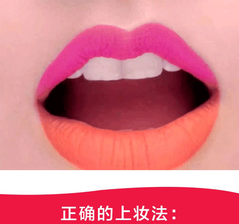 Bi-a chị Thái Lan xác thực có sương mù Variety Marker Đôi đầu nhuộm môi bút không dính không tẩy - Bút chì môi / môi lót hộp son bút chì 3ce	