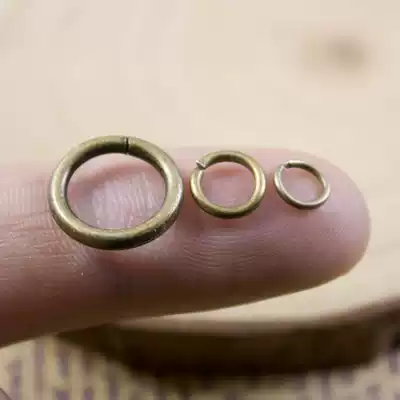 Small ring Mini ring Hyperlink ring Connecting ring Connecting ring Keychain Pendant Accessories ring DIY keychain spare parts
