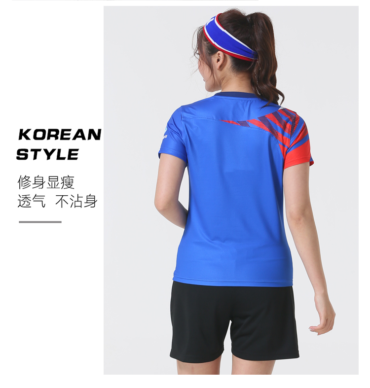 Mùa hè khí bóng chuyền quần áo thể thao phù hợp với nam giới và phụ nữ cạnh tranh đào tạo đội ngũ quần áo khô nhanh áo sơ mi ngắn tay nhóm có thể được tùy chỉnh 	trụ lưới bóng chuyền hơi