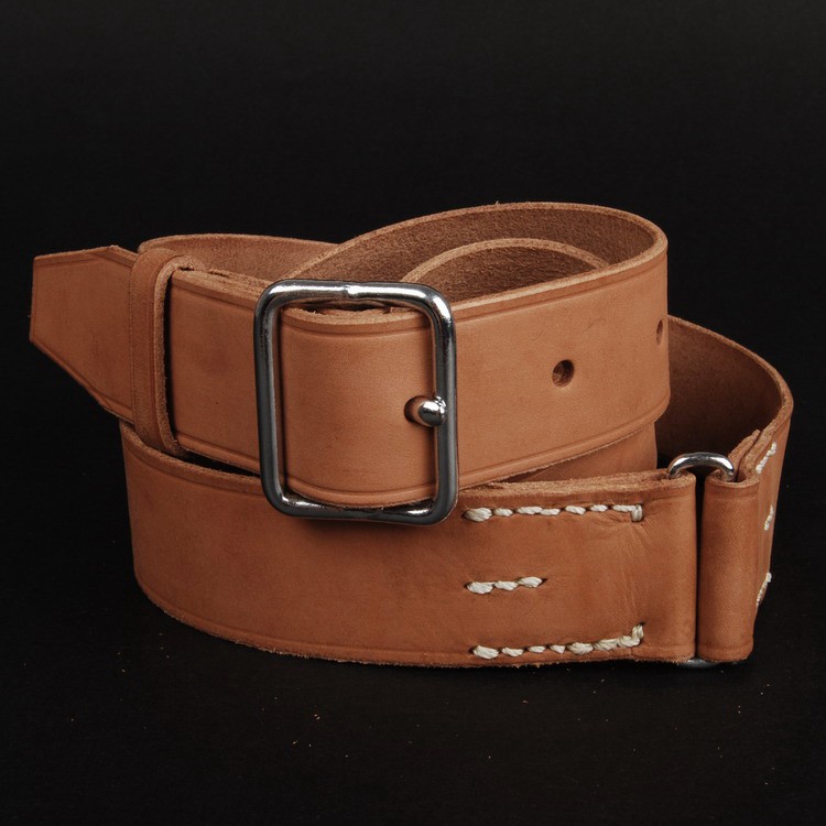 2004 Cow Leather Double Stitch Belt Inside for Double Leather Strap Custom Version Umbrella Soldier Belt Ultra Value Special Price