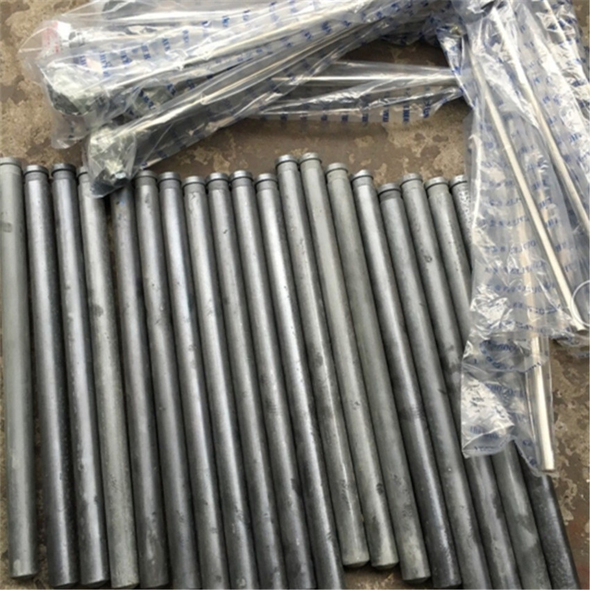 Die casting machine temperature measuring rod Aluminum water thermocouple Silicon carbide temperature measuring rod Cold chamber L-type temperature measuring rod Die casting machine accessories