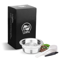 兼容LAVAZZA MIO拉瓦萨意式胶囊咖啡机重复使用不锈钢咖啡胶囊壳