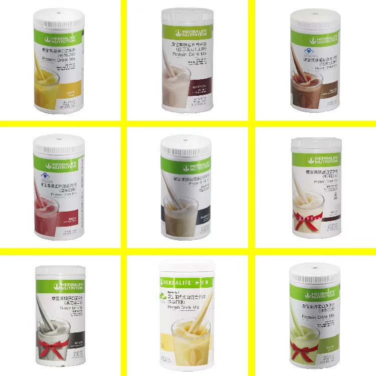 Domestic Brand Herbalife Milkshake Protein Nutritional Powder Mango Flavor Red Bean Flavor Cookie Black Sesame Vanilla Matcha