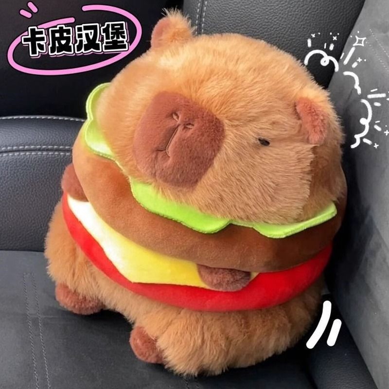 Popular Capybara Plush Toy, Cute Capybara Doll, Sleeping Hug Toy, Birthday Gift for Girls
