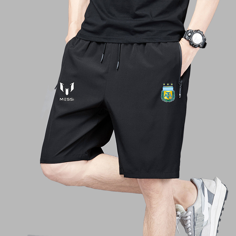 No. 10 Messi Champions League Argentina Quick-Drying Football Sports Shorts Men's 2026 Summer Running Training Shorts No. 10 Messi Champions League Argentina Quick-Drying Football Sports Shorts Men's 2026 Summer Running Training Shorts