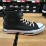 CONVERSE mới Converse hit màu khâu da Velcro cao để giúp giày nữ bình thường 558308C giày nữ thể thao