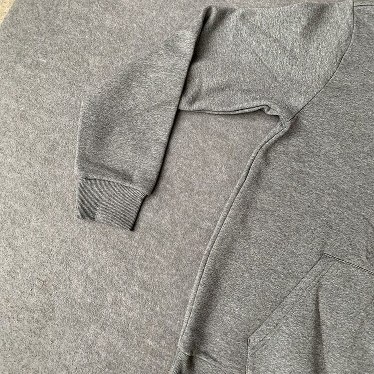CONVERSE Áo len Converse Áo len thể thao nam màu xám nhạt Áo trùm đầu giản dị 10000656-A07 - Thể thao lông cừu / jumper áo hoodie nữ cute