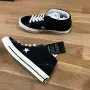 CONVEESE tiêu chuẩn mới tiêu chuẩn Converse đen Zhongbang chống lông ONE STAR giày thông thường 157701C giày thể thao nữ 