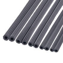 Screen window edge strips sand window strips screen mesh window strips old-fashioned aluminum alloy plastic steel door and window screen gap sealing strips