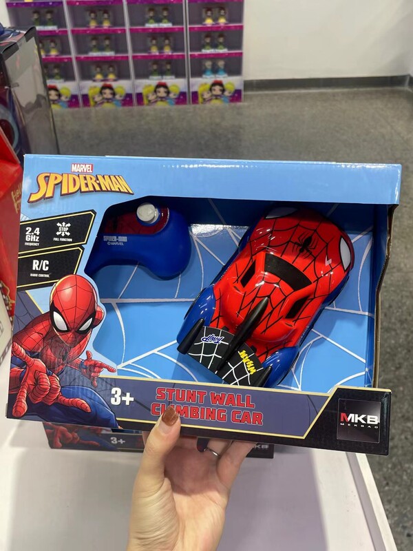 Cool Spider-Man Wall-Climbing Remote Control Car Rechargeable Stunt Racing Car Children's Educational Toy for Boys Children's Day Cool Spider-Man Wall-Climbing Remote Control Car Rechargeable Stunt Racing Car Children's Educational Toy for Boys Children's Day