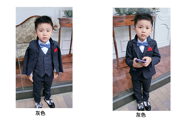 Bộ đồ mùa thu đông 2018 cho bé phiên bản Hàn Quốc mới của bộ đồ lưới mỏng phù hợp với bộ đồ trẻ em hoa bé gái váy xòe cho bé gái 