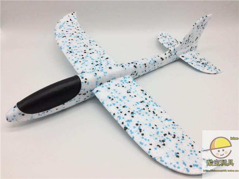 Фрисби 手抛飞机泡沫飞机滑翔机贴花贴纸飞机火焰飞机飞得远投掷儿童玩具 628