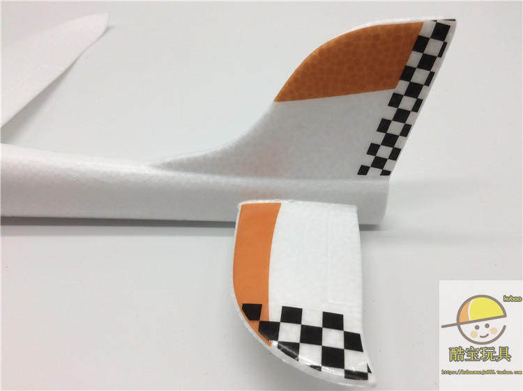 Фрисби 手抛飞机泡沫飞机滑翔机贴花贴纸飞机火焰飞机飞得远投掷儿童玩具 628