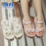 Warrior, летние модные сандалии, детская пляжная обувь для принцессы, в корейском стиле, подходит для подростков, мягкая подошва