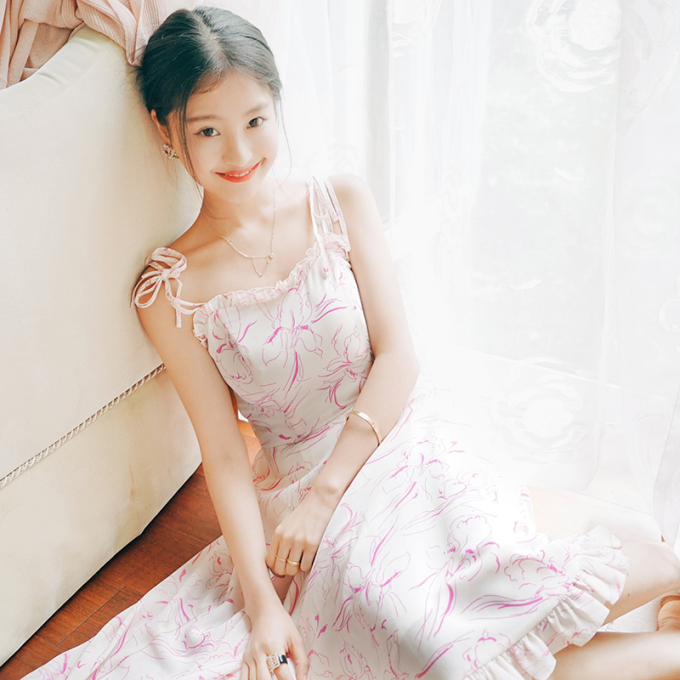 连衣裙夏吊带裙(2)