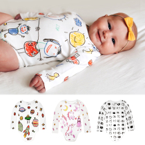 American beecoolest long sleeve Ha clothes newborn baby clothes baby clothes baby climbing clothes spring and autumn