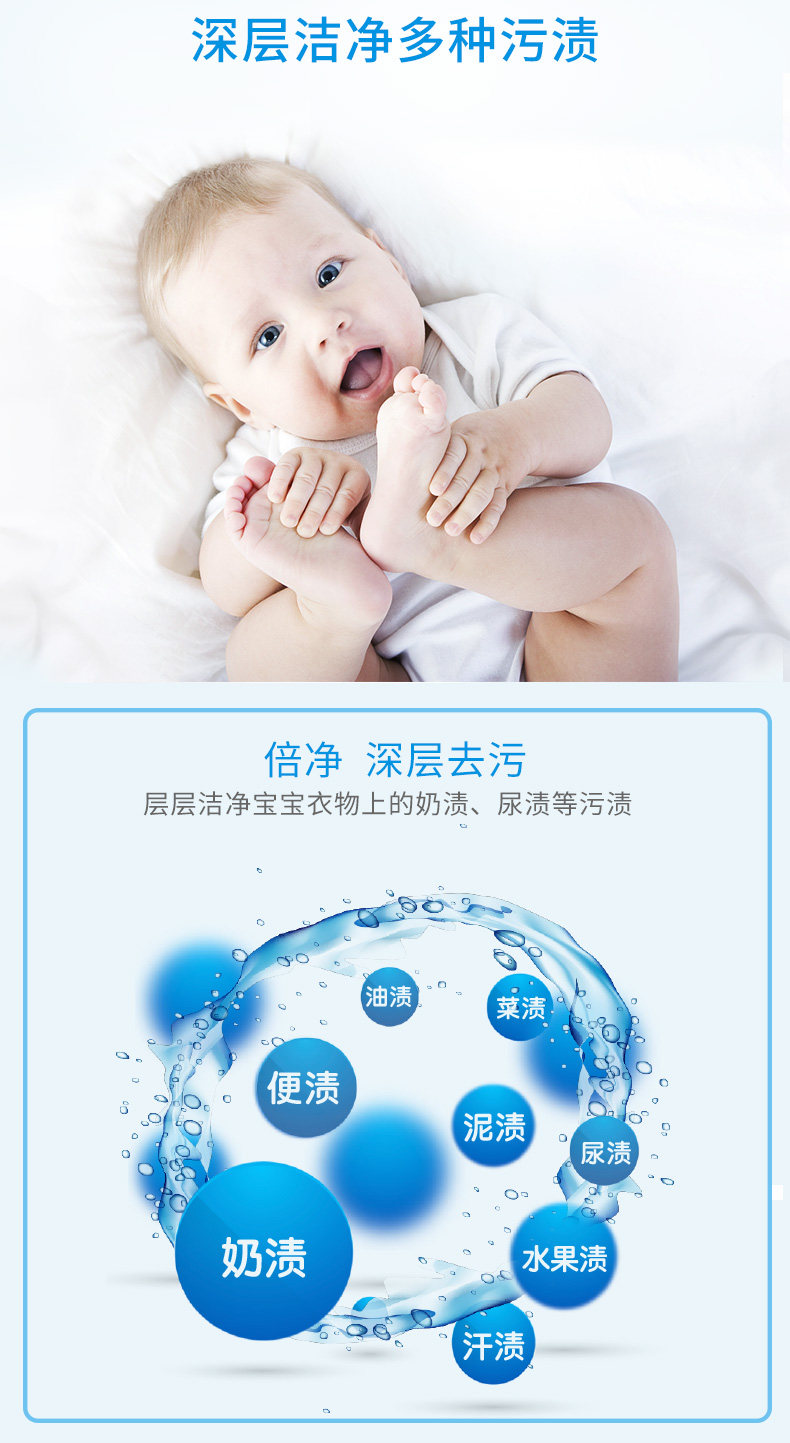 英国mumii入选大奖：2250ml 小树苗 婴儿葡萄柚洗衣液 1050ml+300mlx4袋补充装 19.9元包邮 值值值-买手聚集的地方