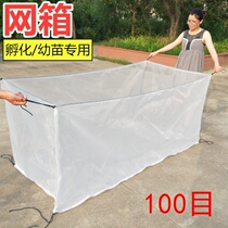 Breeding cage nets special eel fish fry aquaculture anti-escape Nets Loach fish pond isolation