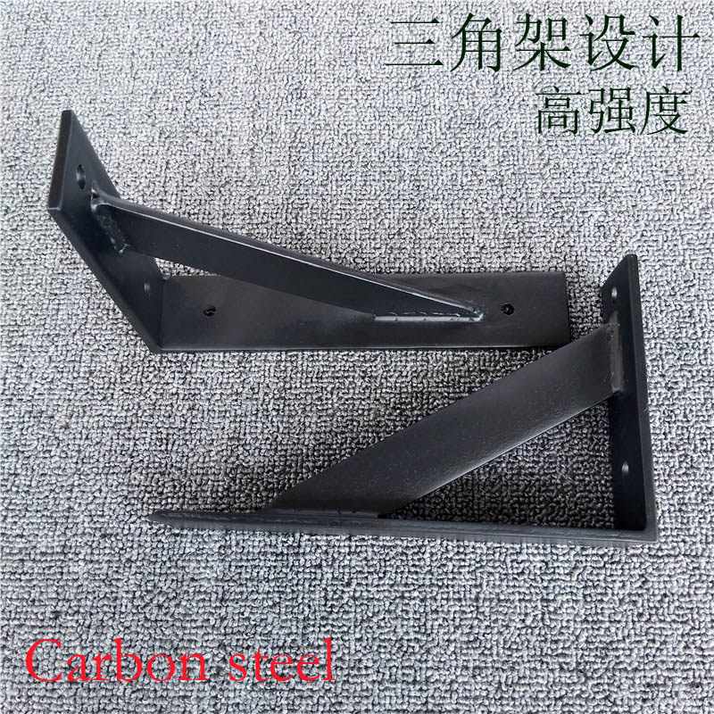 Tripod support Shelf Wall Separator Shelf Thickened Load-bearing Laminate Trailers Iron Art Support Frame Tripod Mount