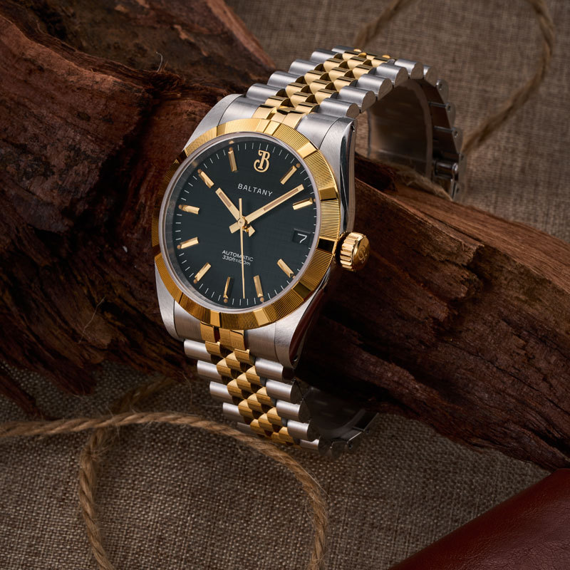 Baltany 36mm Fabric Texture Thirteen-Hand Watch for Men S4102 Sapphire Waterproof St2130 Automatic Wristwatch for Men Baltany 36mm Fabric Texture Thirteen-Hand Watch for Men S4102 Sapphire Waterproof St2130 Automatic Wristwatch for Men