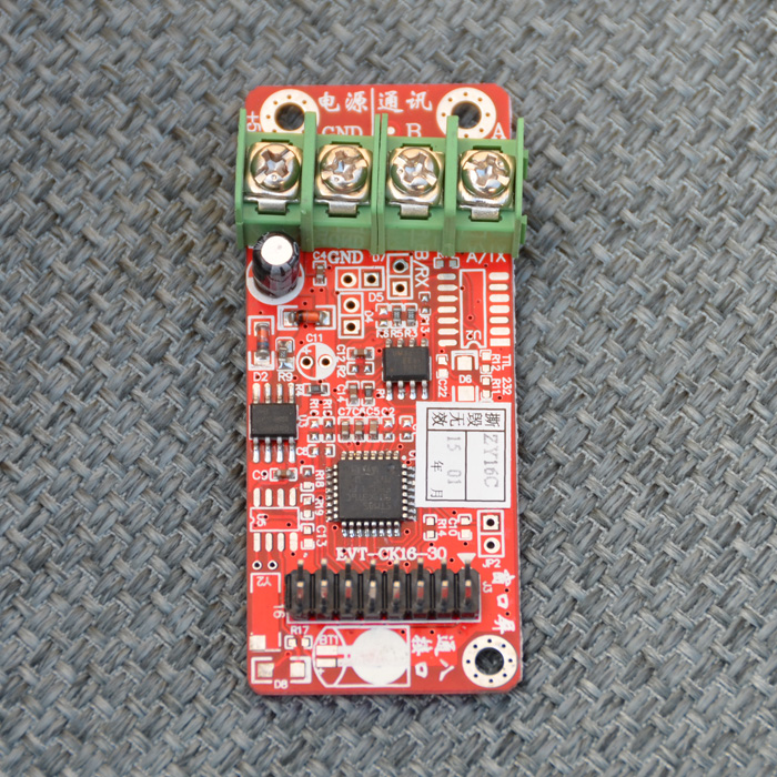 Queuing machine LED bar screen window display control card 16 dot matrix ZY16C card single and double line screen wireless control card