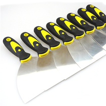 Stainless steel thick putty knife blade blade cleaning putty knife plate knife spatula scraper 1 inch-6 inch