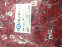 Cold-pressed terminal RV1 25-5s round pre-insulated terminal O-type copper nose RV1-5 1000