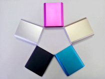 4pcs 18650 solder-free mobile power supply box DIY circuit board charging treasure shell Battery kit assembly aluminum gold