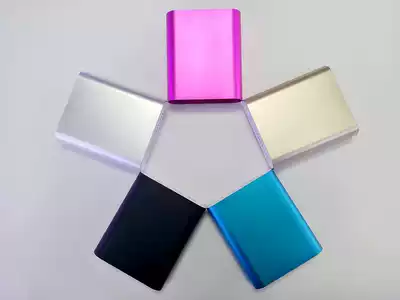 4 sections 18650 no welding mobile power box DIY circuit board Mobile rechargeable housing battery kit assembly aluminum gold