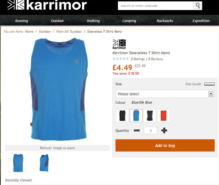 Débardeur sport pour homme - Ref 2022104 Image 3