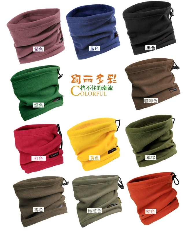 Botack 's Bout thời trang ngoài trời ấm khăn lông cừu khăn hat đa chức năng windproof vài mô hình nam giới và phụ nữ