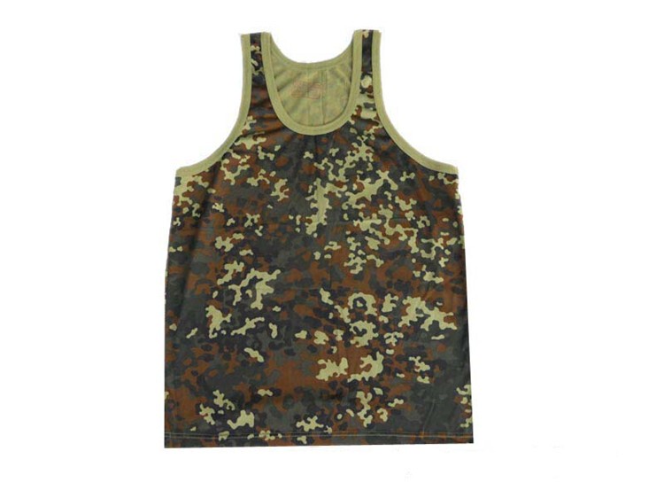 In Stock 3510 Polyester Camouflage Vest, Old-Style Outdoor Sports Sleeveless Quick-Drying Physical Training Breathable Authentic